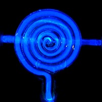 Glowing Flow Cell A